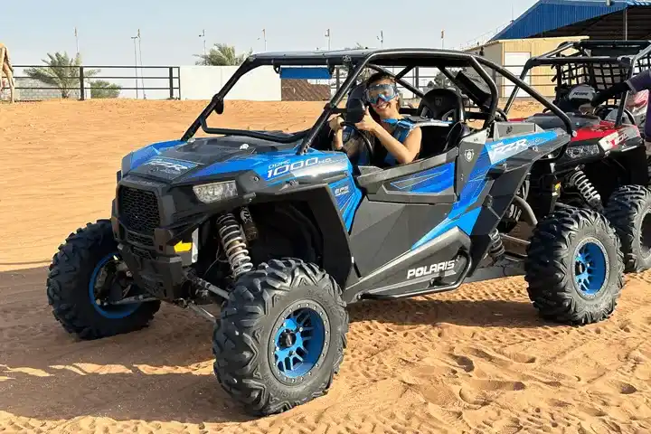 2 seater polaris RZR dune buggy rental dubai