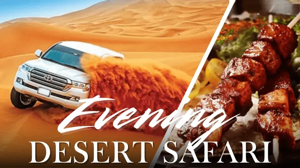 evening desert safari dubai