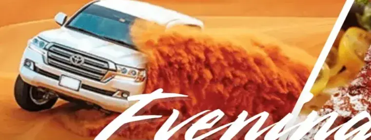 evenig desert safari dubai