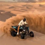 morning single quad adventure